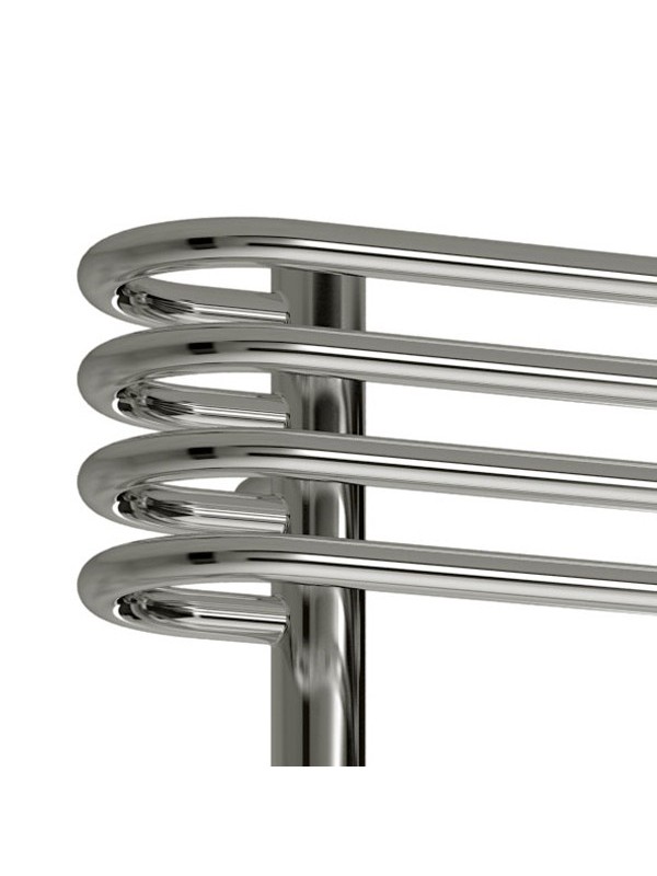 Reina Mirus Chrome Designer Towel Rail 1200 x 500mm